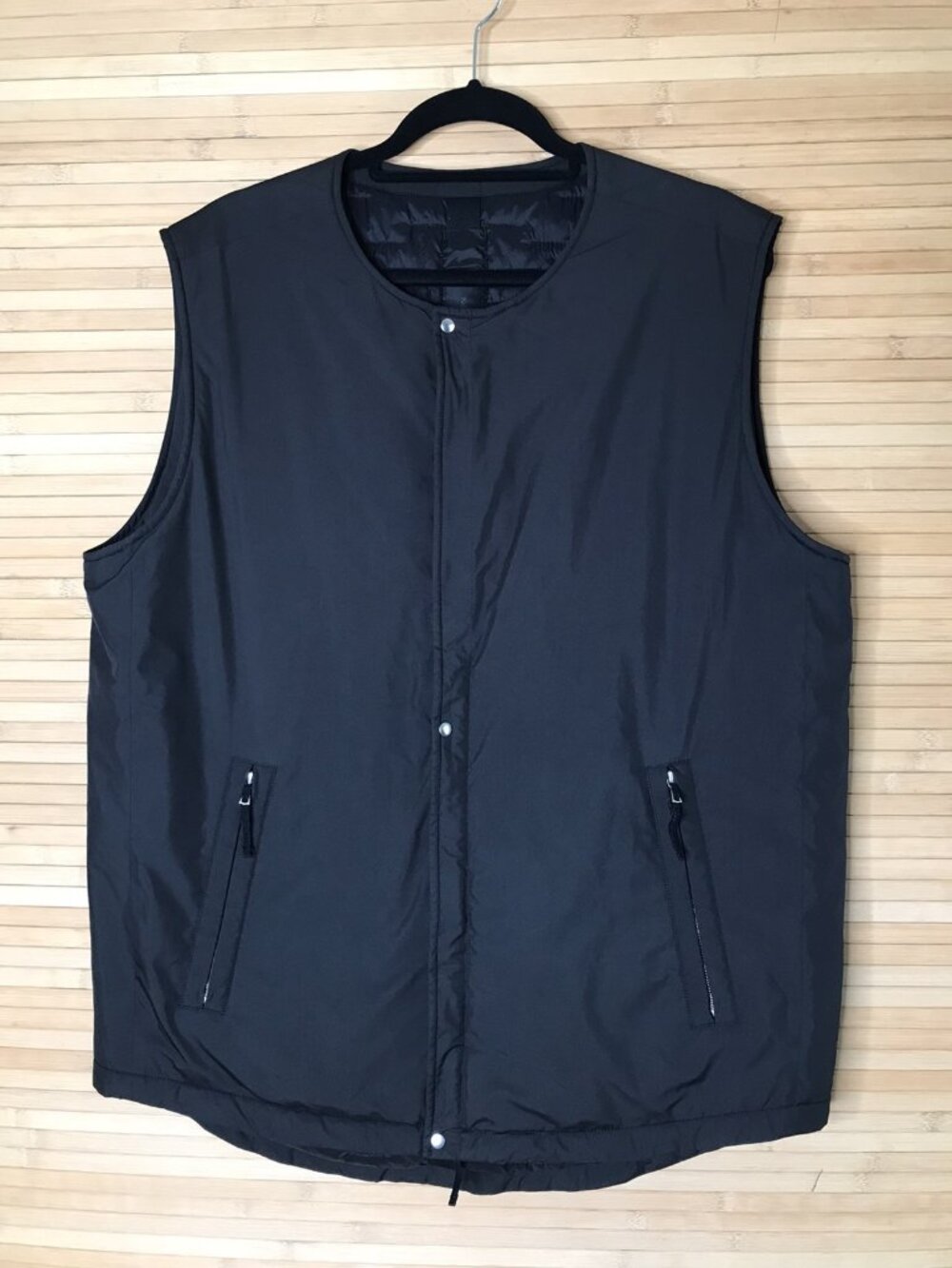 Nike ESC Every Stitch Considered jacket Vest DC1036-010 Men's Size L Large black